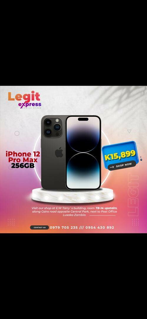 New iPhone 12pro max 256gb