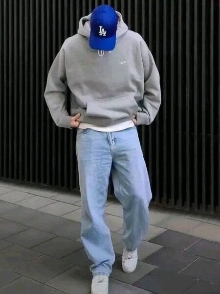 Jean large confortable homme