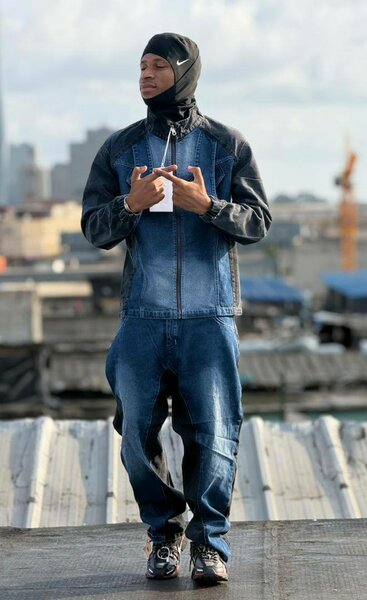 Stylish Men's Denim Jacket Set