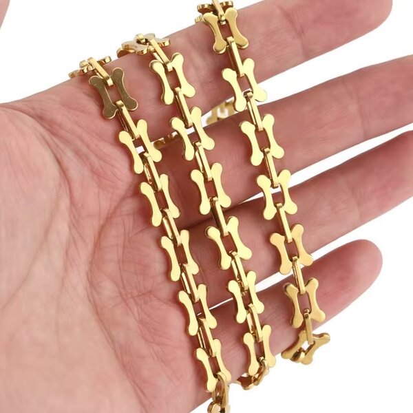 Stainless steel bone chain
