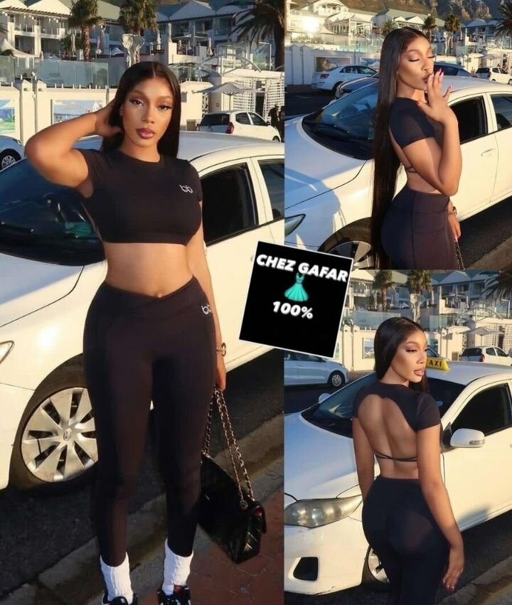 Tenue fitness femme élégante