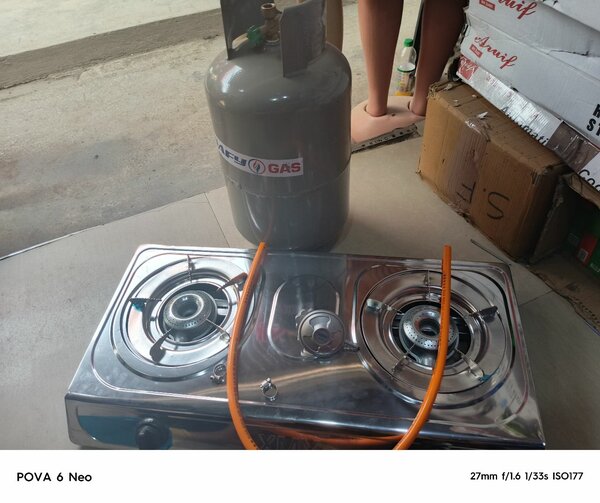 Gas stove combo