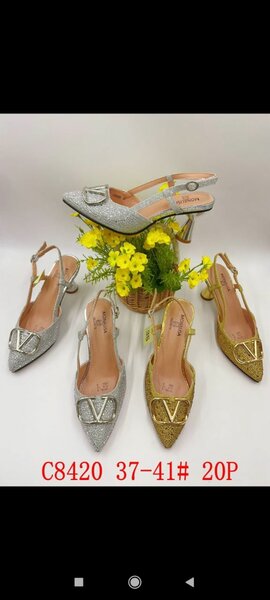 Ladies full shoes, Heeled slippers, Sandals and Slippers