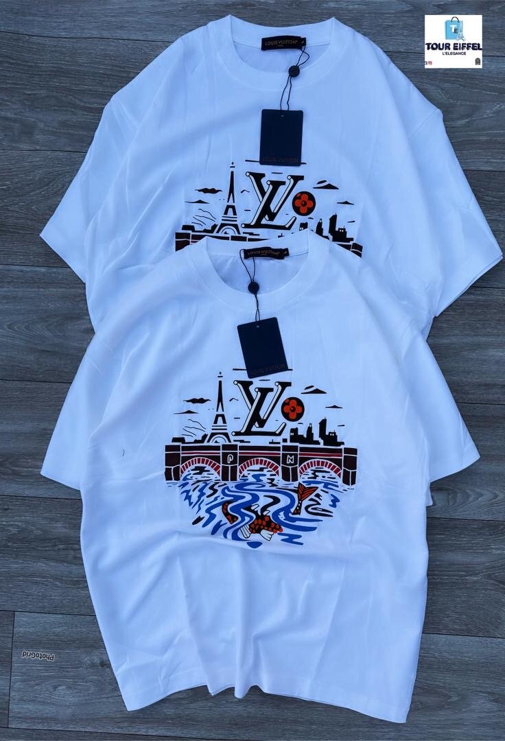 T-shirts graphiques Tour Eiffel