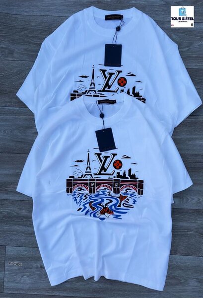 T-shirts graphiques Tour Eiffel