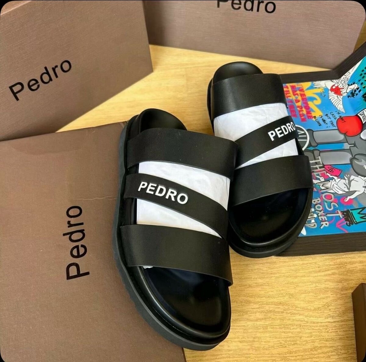 Sandales Pedro confortables