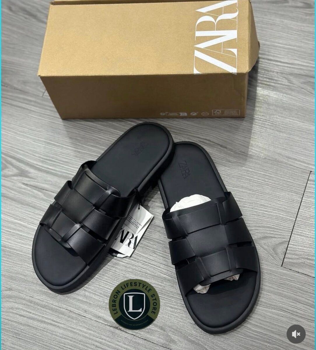 Sandales stylées en cuir