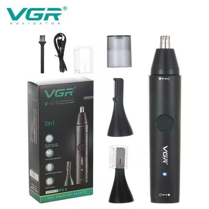 VGR Tondeuse Nez Oreilles 2-en-1