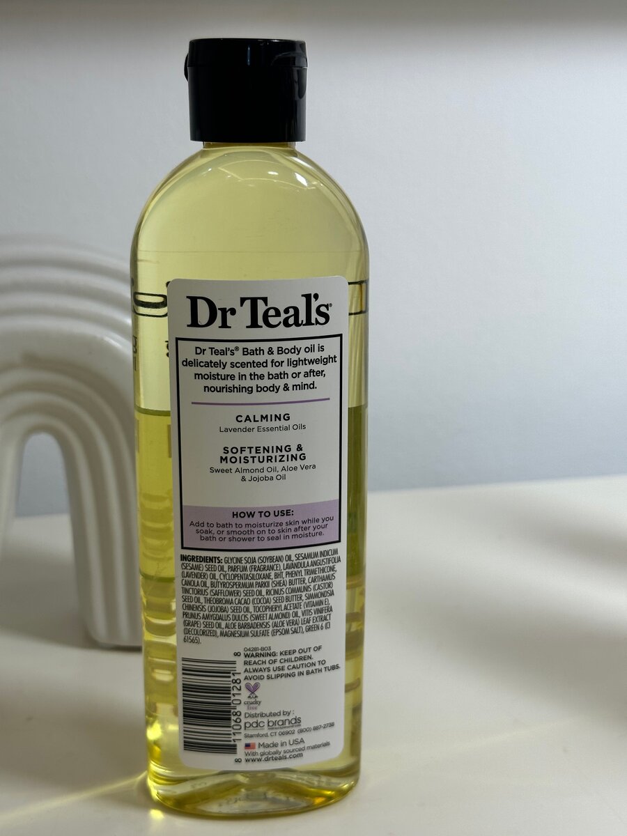 Huile Relax Douceur  Dr Teal