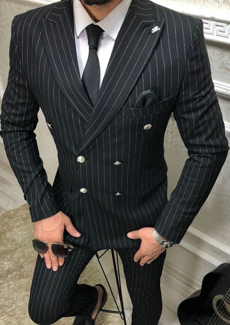 Costume homme élégant premium