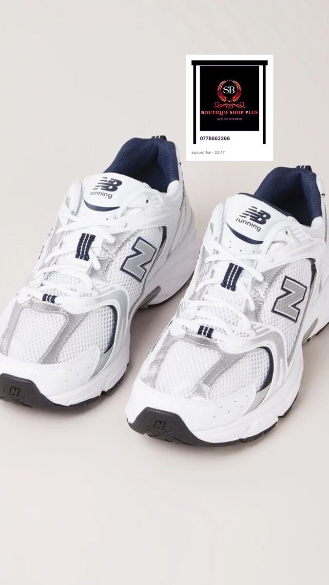 Basket New balance authentique avec sa boîte