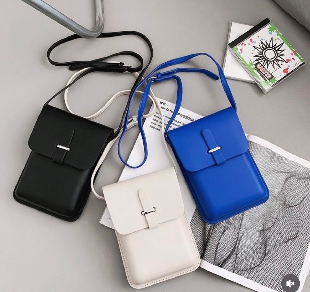 Sac bandoulière minimaliste