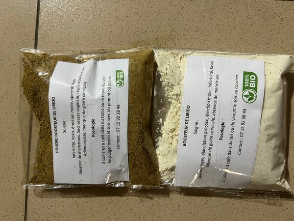 Poudre Bio Boosteur de Libido