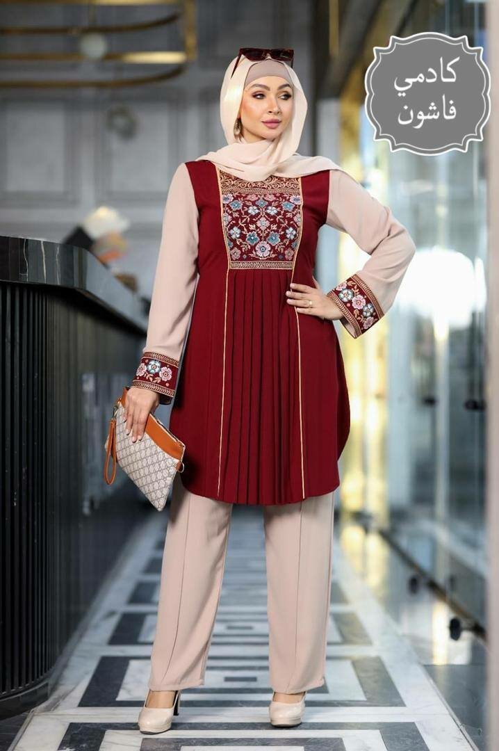 Tunique élégante brodée