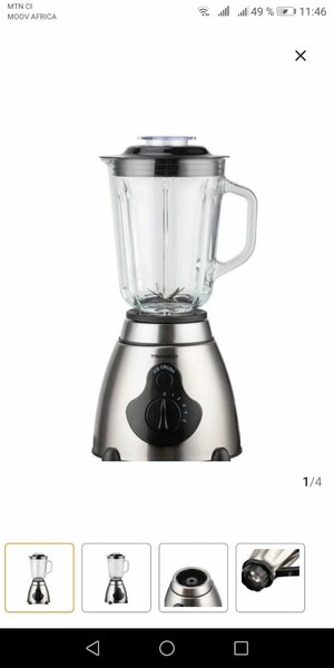 Blender en acier inoxydable