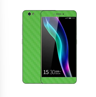 Z12 Carbon Fiber Texture Mobile Skin -Green