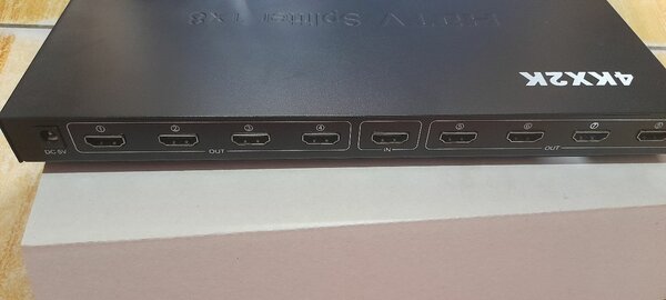 4K HDMI Splitter 8-Port