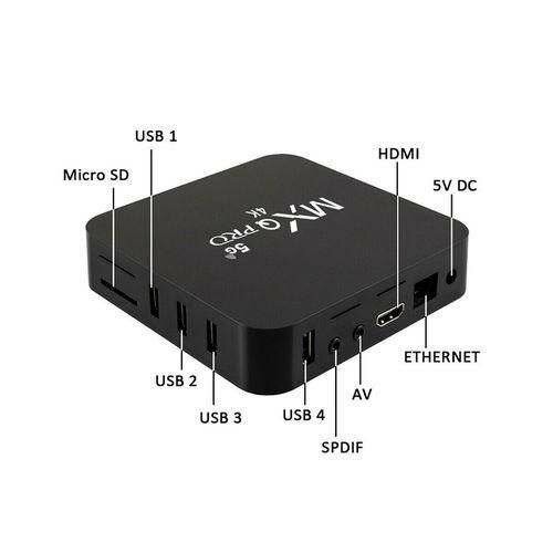 MXQ Pro 4K TV Box Android