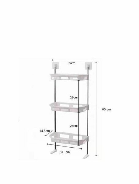 Étagère Murale de Salle de Bain