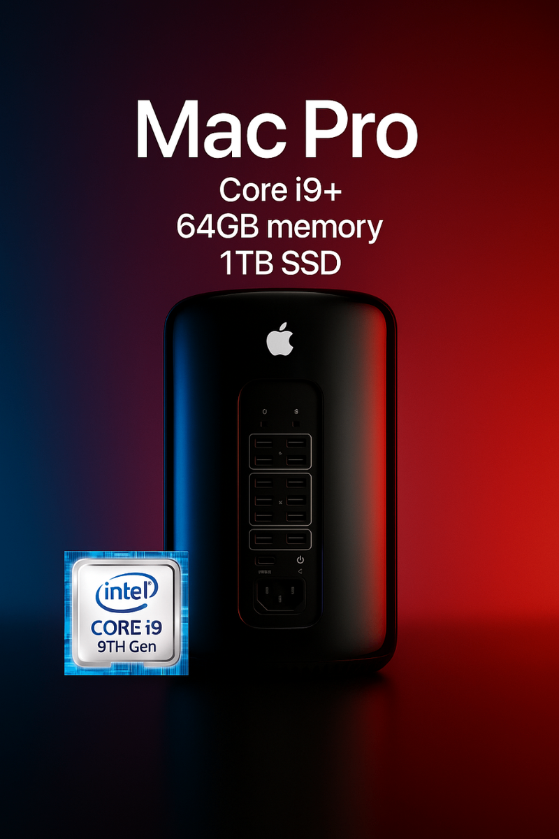 Mac Pro puissant Core i9