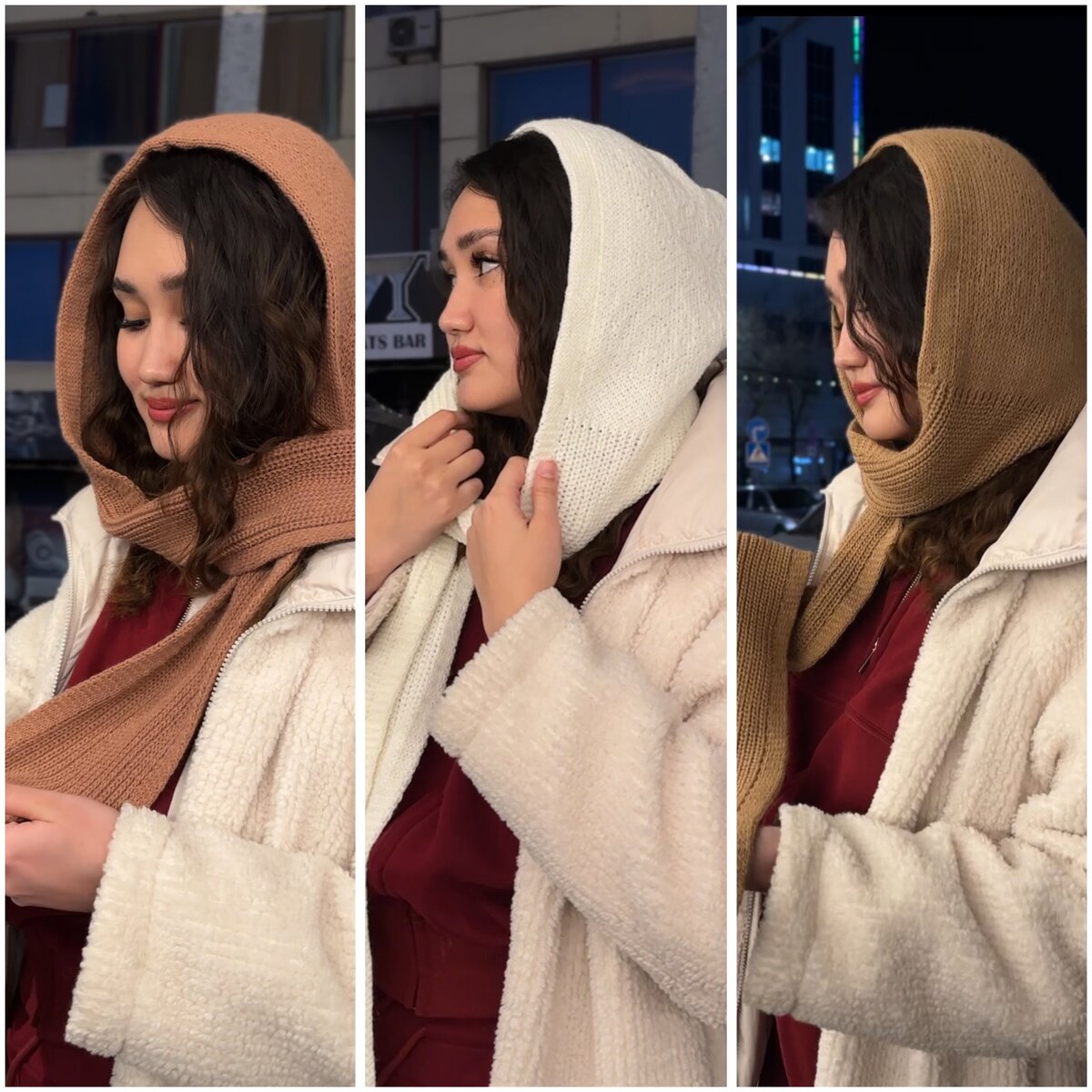 Капюшон-шарф