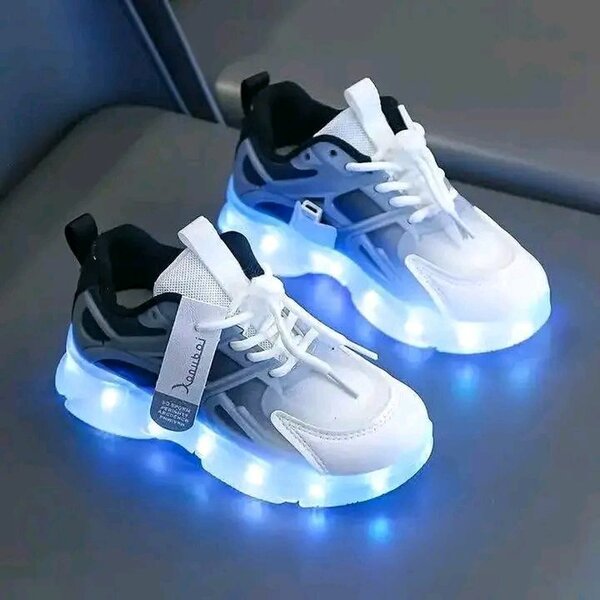 Sneakers LED lumineux enfant