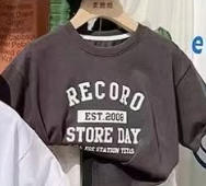 Коричневая футболка 3-8л 