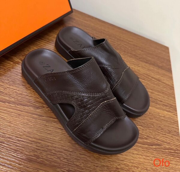 Sandales en cuir
