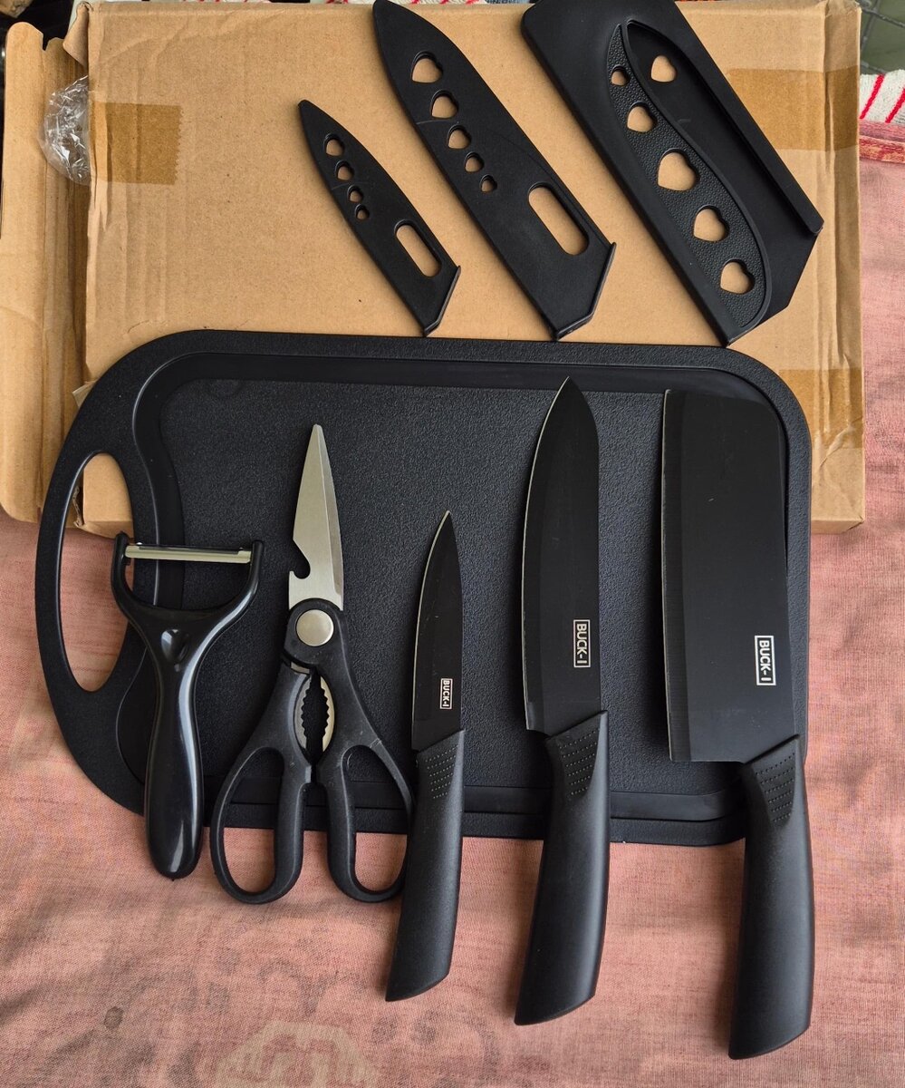 Ensemble de couteaux 6 en 1