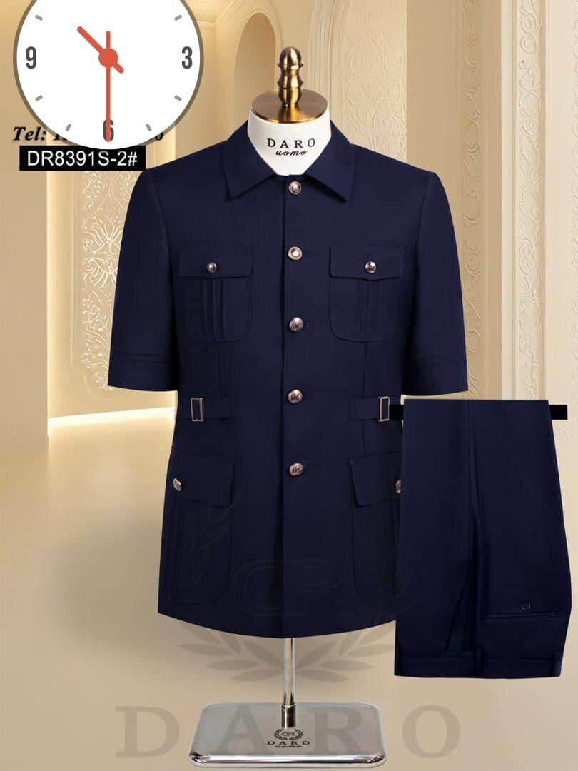 Ensemble court homme élégant