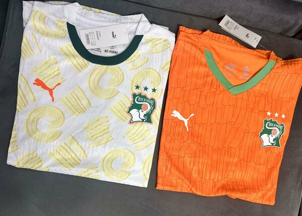 Maillots Côte d'Ivoire Puma