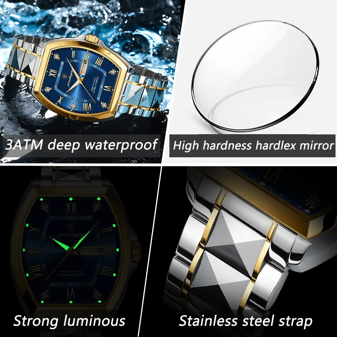Montre POEDAGAR Étanche Homme