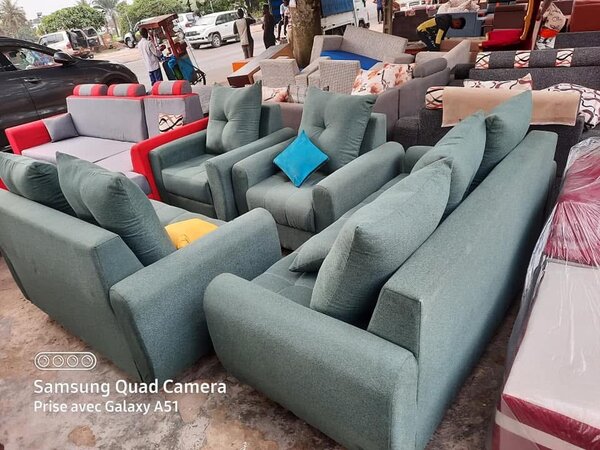 Canapé moderne en tissu