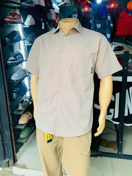 Stylish Men's Vintage Short Sleeve Shirt