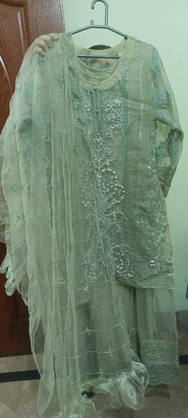 Pistachio long frock