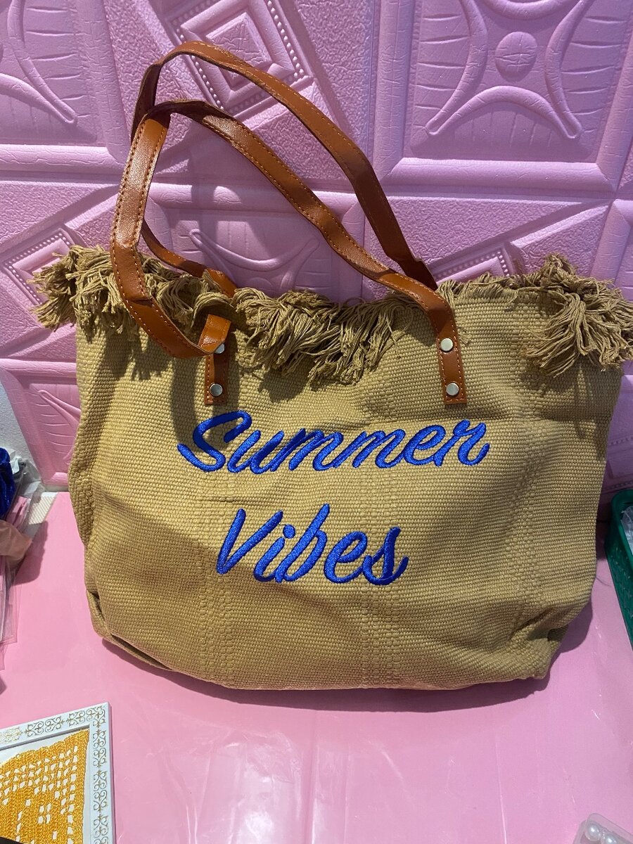 Sac cabas "Summer Vibes"