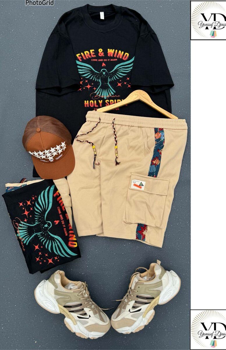 Tenue de loisirs tendance homme