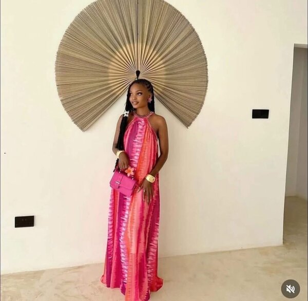 Robe longue d'été élégante