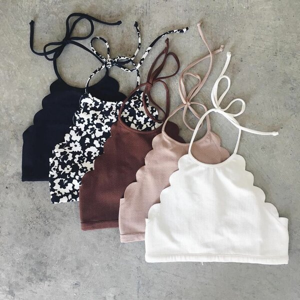 Brassière Femme Crop Top