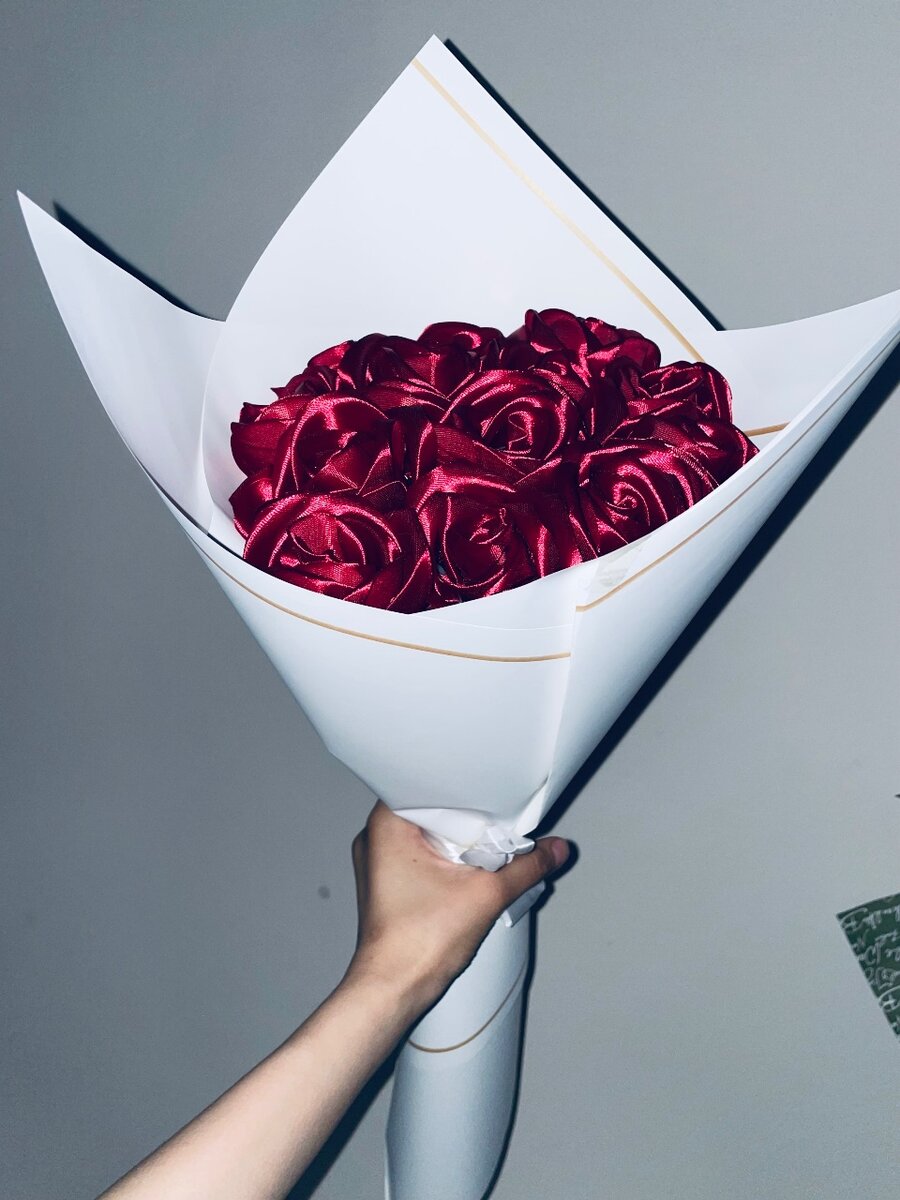 букет из атласа