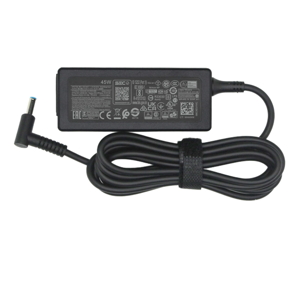 CHARGEUR HP BOUT BLEU 65W