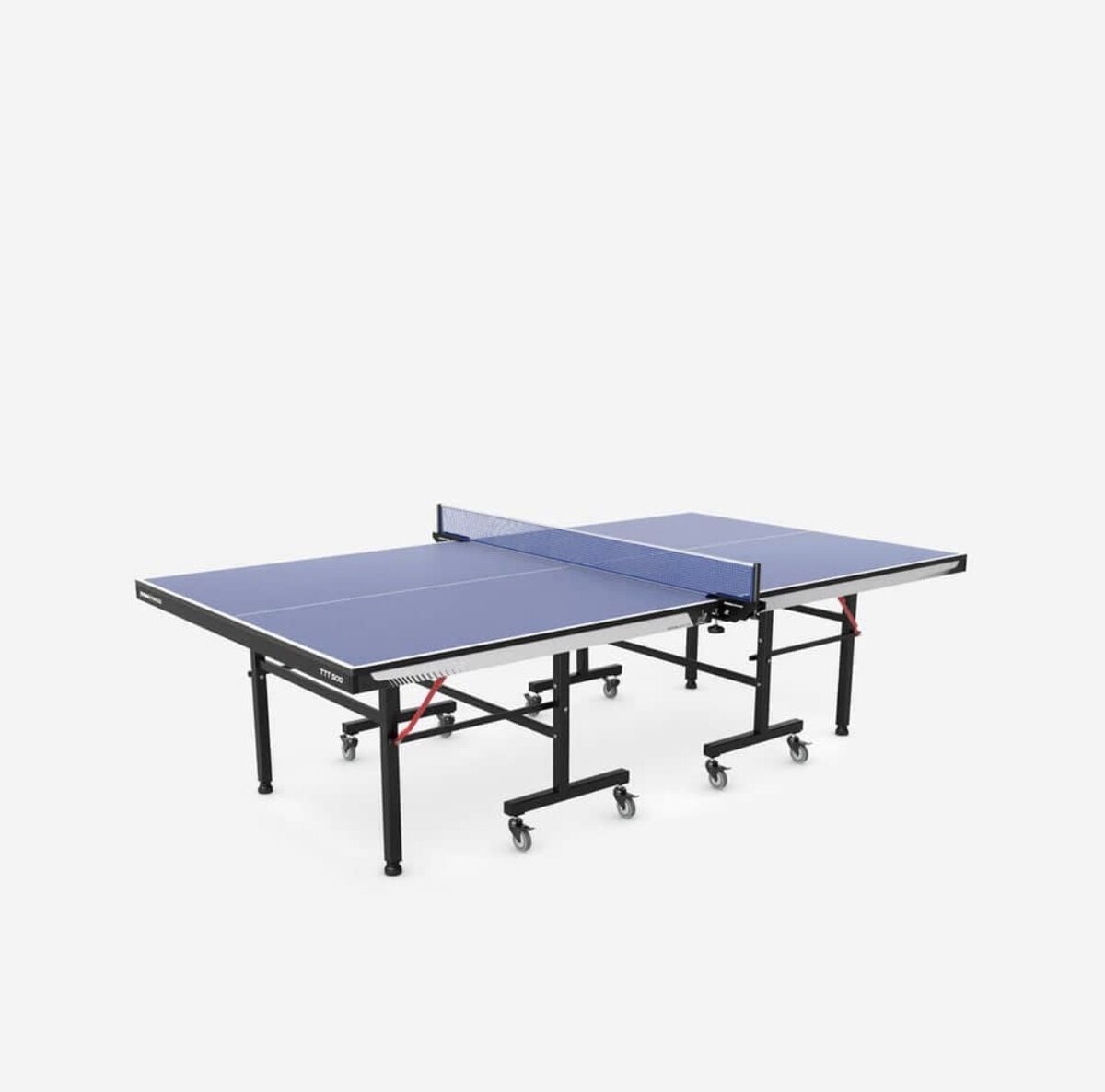 Table tennis board with wheel