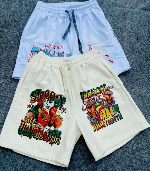 Shorts imprimés Juneteenth