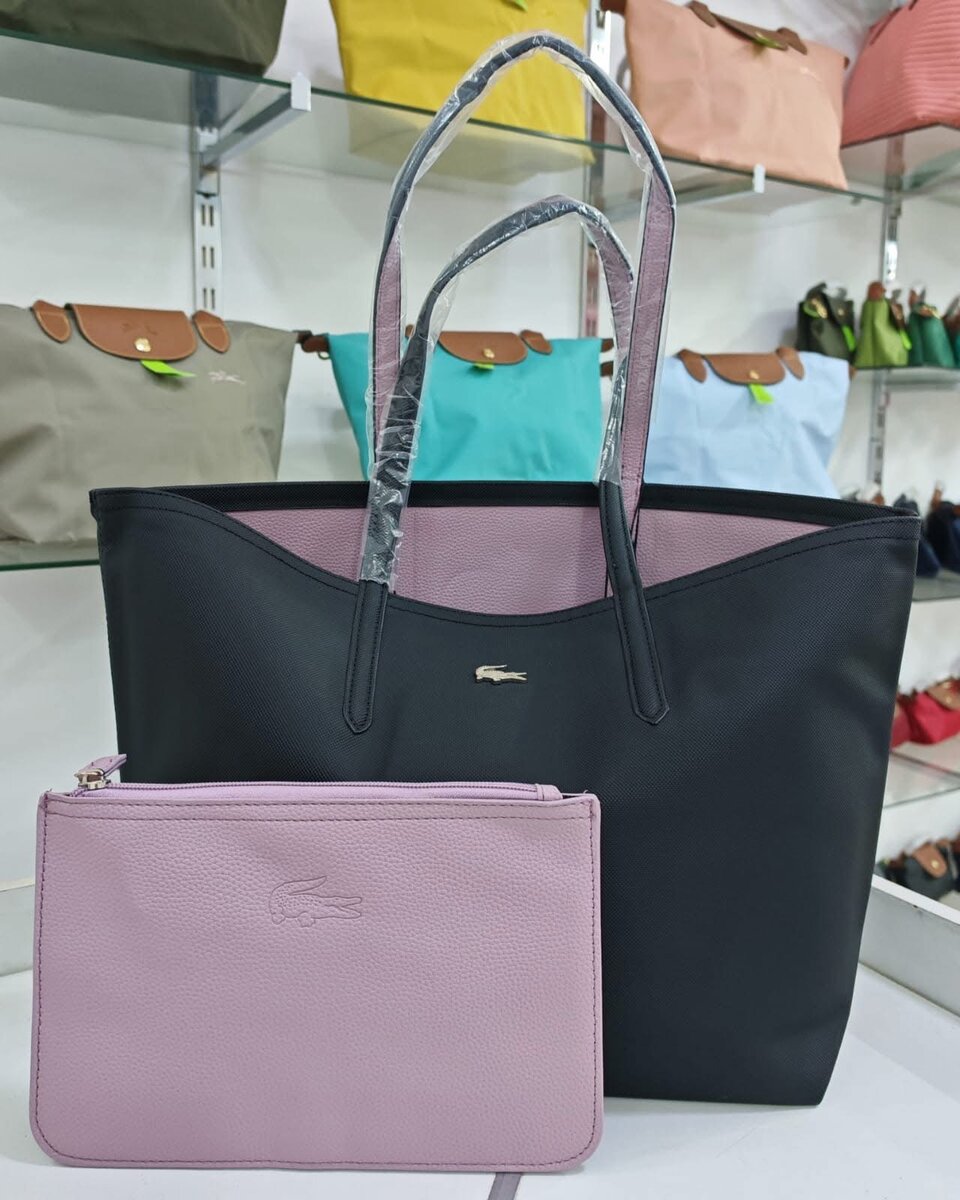 Sac cabas avec pochette