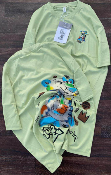 T-shirts colorés graphiques