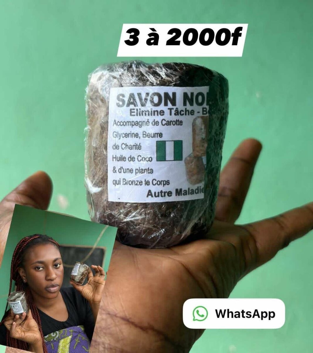 Savon Noir,base de carrote