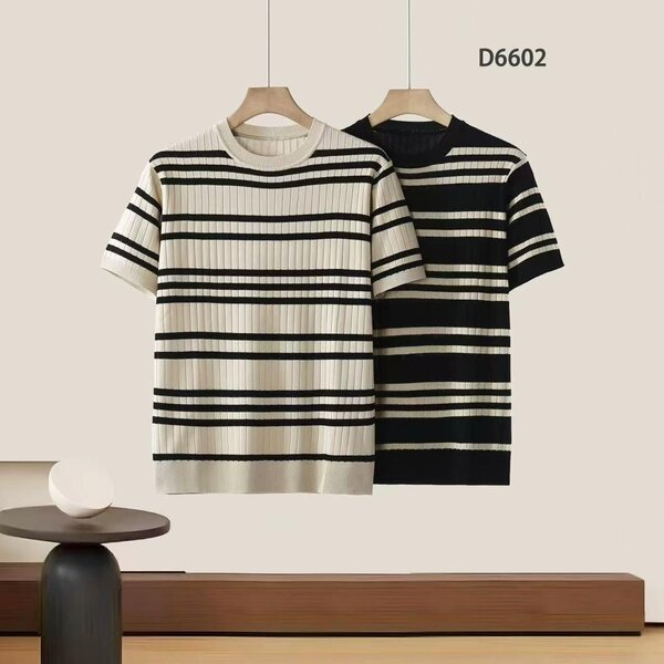 T-shirt rayé pour hommes