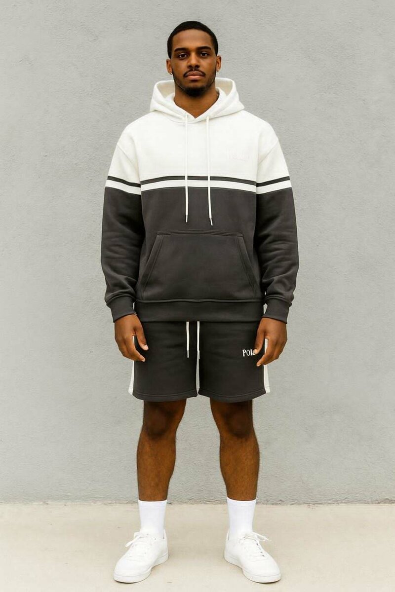 Ensemble sport à capuche pour hommes