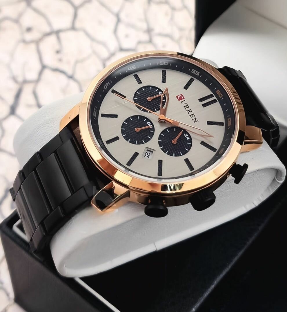 Montre Homme Chronographe Élégante