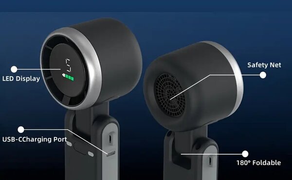 Ventilateur portable 3 en 1